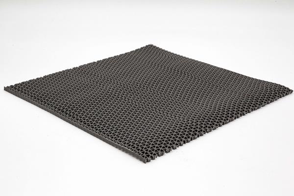 ΠΛΑΣΤΙΚΟ ΔΑΠΕΔΟ ZIGZAG ΜΑΤ 5mm GREY 1.20Μ NewPlan