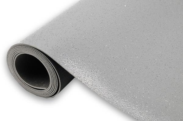 ΑΝΤΙΟΛΙΣΘΗΡΟ ΠΛΑΣΤΙΚΟ ΔΑΠΕΔΟ 1.5mm SPARKLE GREY 2M NewPlan
