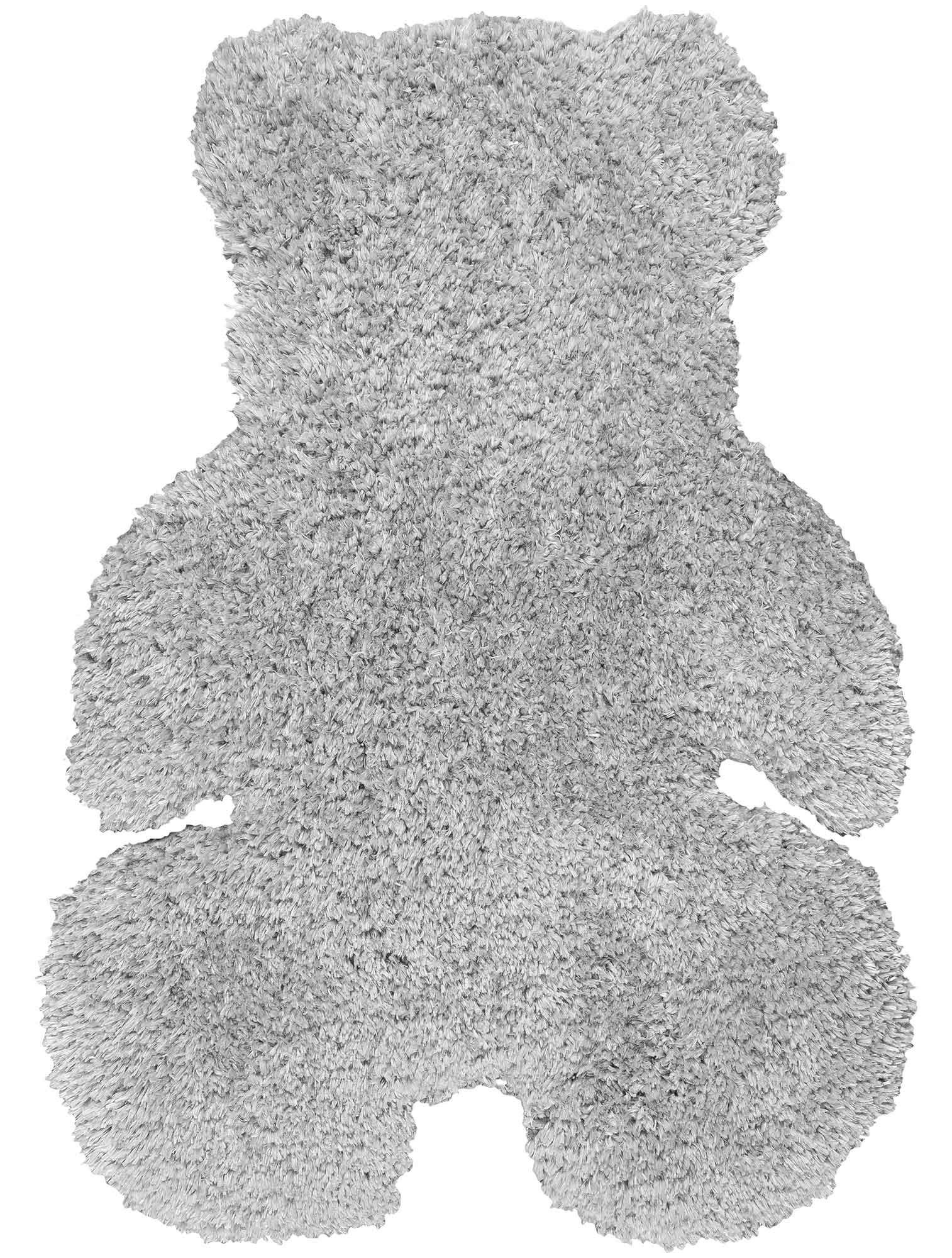 Παιδικό Χαλί LIGHT GREY SHADE TEDDY BEAR