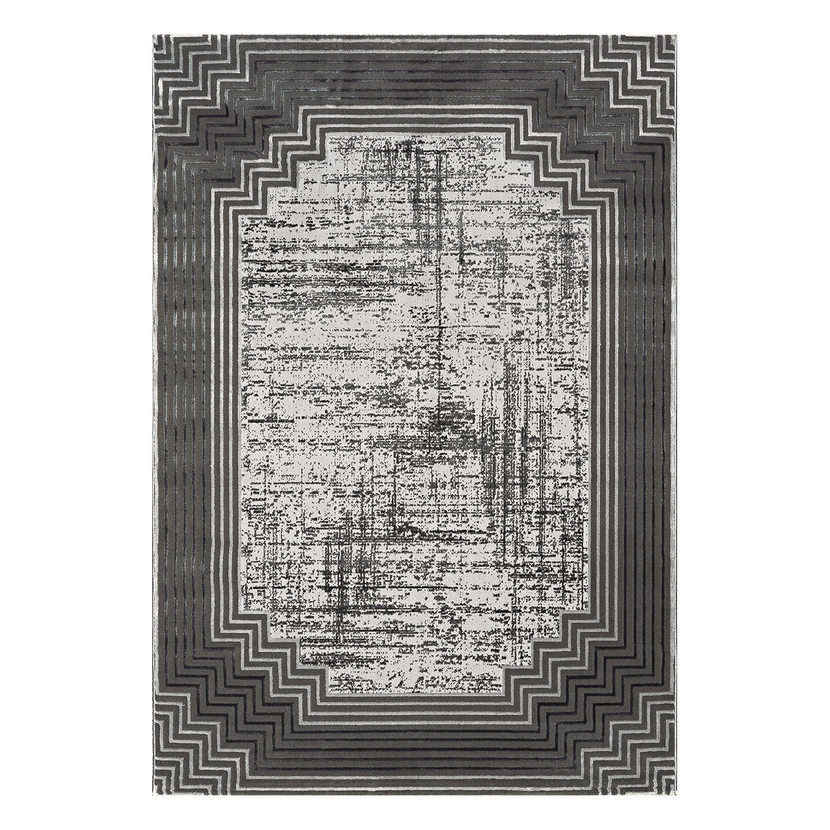 Beauty Home Χαλί Prestige Art 9324 200x290 Grey - Γκρι